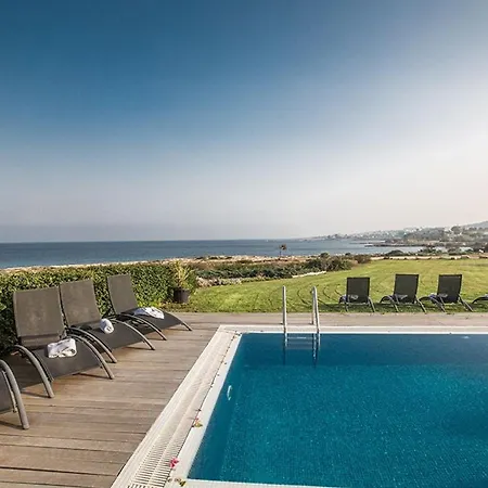 Fig Tree Bay Frontline,luxury 4bdr Sea-front With Pool Villa Protaras